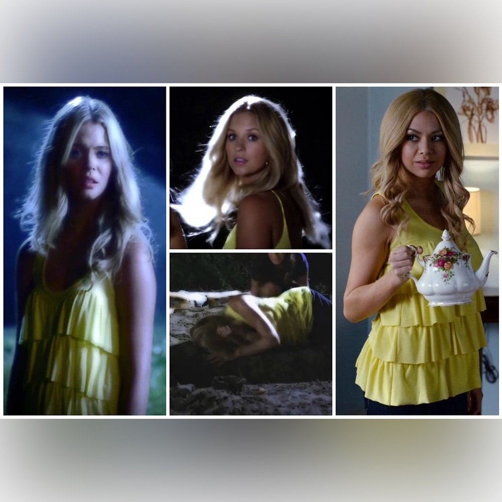 Pll pretty little liars iconic yellow top